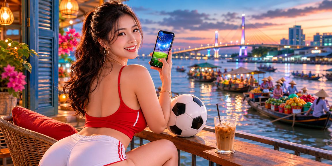 Người hâm mộ bóng đá tại Cần Thơ thưởng thức cà phê và theo dõi cá cược thể thao có trách nhiệm